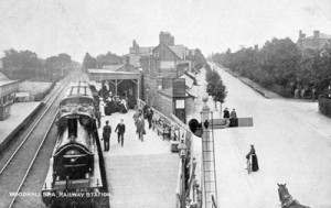 Photo 3 - Woodhall Spa Railway Station (Postcard in Webmaster's collection