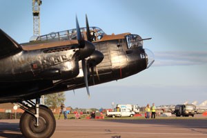 Lancaster of the Battle of Britain Memorial Flight