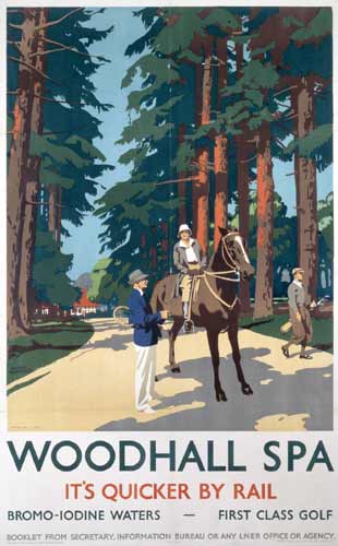 Fig 2 - Railway poster from the 1930's