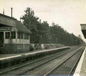 Photo 1 - Woodhall Spa Railway Station. (Photo courtesy of Woodhall Spa Cottage Museum)