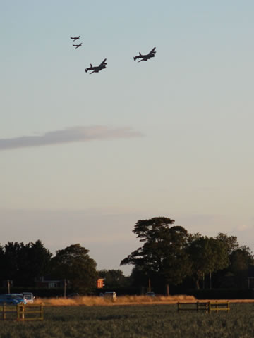 Lancasters over Coningsby