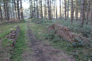 Store 11. Blast wall retaining wall